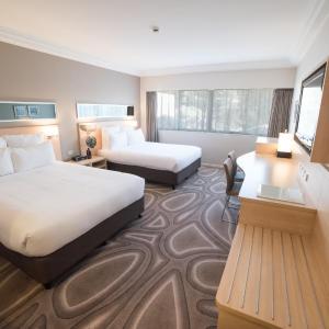 Queen Room with Two Queen Beds and City View