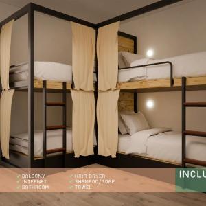 Bunk Bed in Female Dormitory Room  