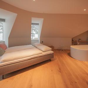 Studio with Sauna and water view