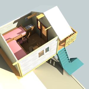 Quadruple Room with Balcony
