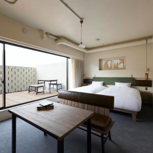 North Wing Twin Room with Terrace - Non-Smoking ( Under Renovation,Noise Possible )