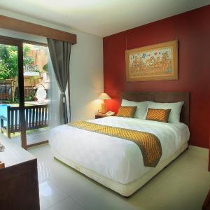 Deluxe Double View Room with Balcony or Pool Access
