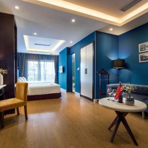 Family Suite with Balcony and City View