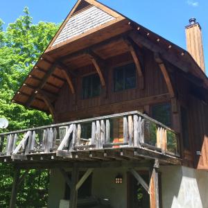 Four-Bedroom Chalet with Hot Tub