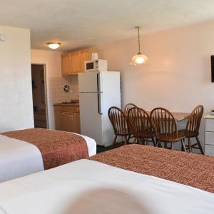 Two room Suite with Three full beds and Kitchenette
