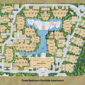 Three-Bedroom Swimout Apartment Poolside