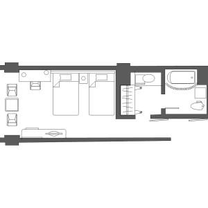 Superior Twin Room (Smoking)