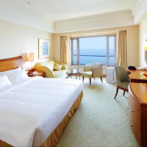 【No Daily Cleaning-Eco Plan】Deluxe Double Room with Ocean View - Non-Smoking