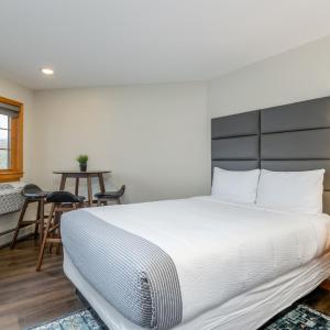 Two Queen Efficiency Room with Fireplace