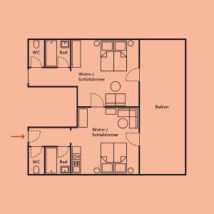 Two-Bedroom Apartment