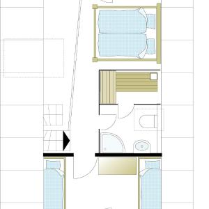 Kapitaensdeck 4 Personen (mit offener Galerie)