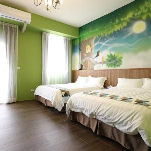 Quadruple Room with Mountain View and Balcony