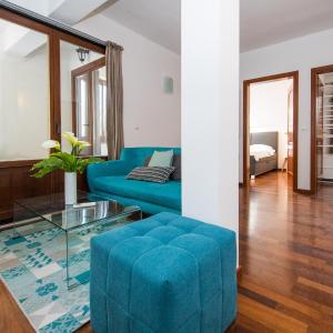 Two-Bedroom Suite with Balcony and Sea View