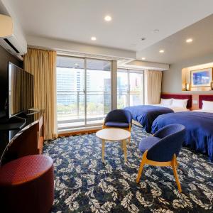 Twin Room(Two Small Double Beds) with Park View - Non-Smoking