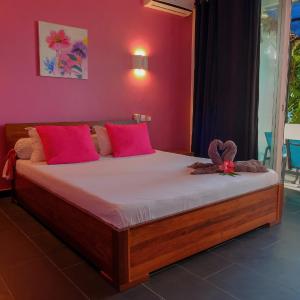 Chambre double 7 avec terrasse vue sur Jardin