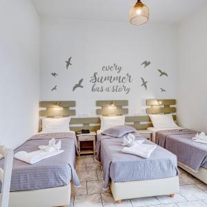 Comfortable Triple Room with Back View 