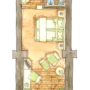 Twin Room - Hotel by the lake