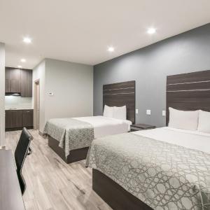2 Queen Beds Suite Kitchen