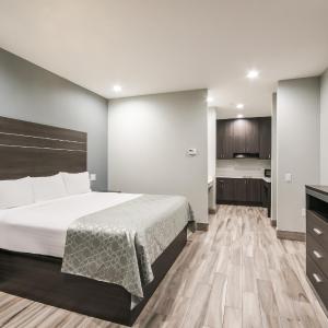 Accessible King Bed Suite Kitchnette