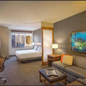 King Room with Sofa Bed and Roll-In Shower - Disability Access