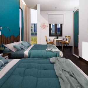 Family Room with Side Sea View