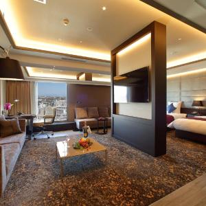 Junior Suite with Two Double Beds - Non-Smoking