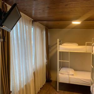 Bed in 4-Bed Mixed Dormitory Room with Sea View