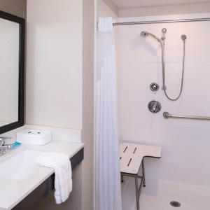 Standard King Room with Mobility Accessible Roll-In Shower