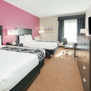 Double Room with Two Double Beds and Roll In Shower - Non-Smoking