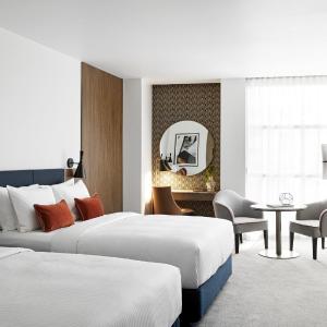 Premium Queen Room with Two Queen Beds and City View