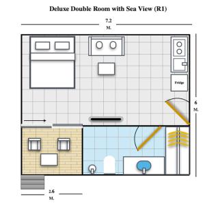 Deluxe Double Room with Sea View