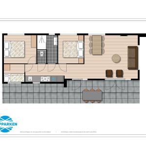 Module Special 6 people Hottub