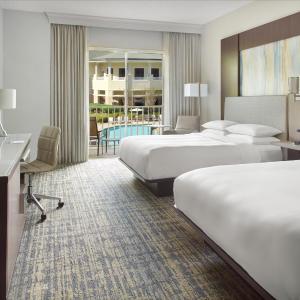 Guest room, 2 Double, Pool View, Balcony