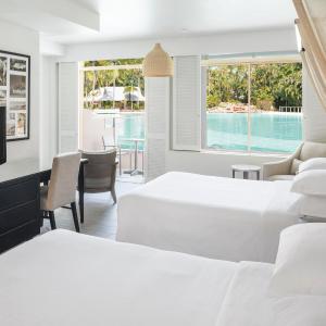 Guest room, 2 Doubles, Pool access, Small Lagoon access