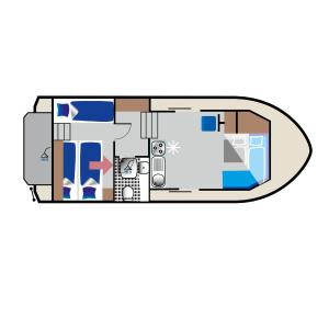 Boat - Kormoran 940 (3-5 Adults)