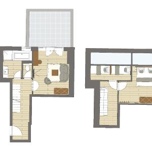 Duplex Suite with Balcony