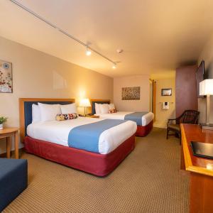 Queen Room with Two Queen Beds at the Obertal Inn