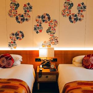 Ocean Wing Japanese and Western Style Twin Room 2F with Garden View - Non Smoking 