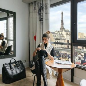 Double room with Eiffel Tower view – 5th and 6th floor