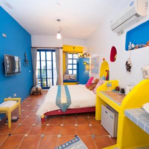 Deluxe Double Room with Balcony and Sea View