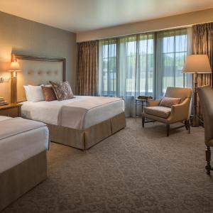 Queen Room with Two Queen Beds and City View