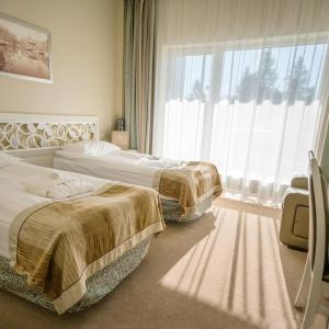 Twin Room with Balcony - with Waterpark and Spa Access
