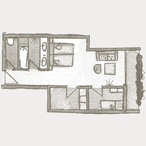 Suite Type 1 - with Vineyard View