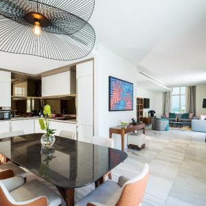 Family Two-Bedroom Suite with Arabian Sea View, Balcony, Kitchen & Sofa Bed