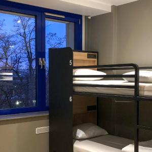 Single Bed in Mixed Dormitory Room with Shared Bathroom 