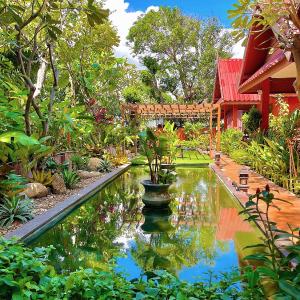 Villa with Pond View