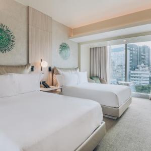 Premium Double Room with Two Double Beds and City View