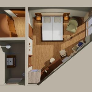 Superior Double Room with Infrared Cabin and Balcony