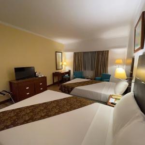 Double Room with 2 Double Beds - Non-Smoking