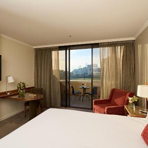 King Room with City View and Balcony